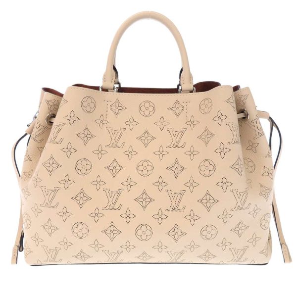 3 Louis Vuitton Bella Monogram Mahina 2way Shoulder Claim Tote Bag