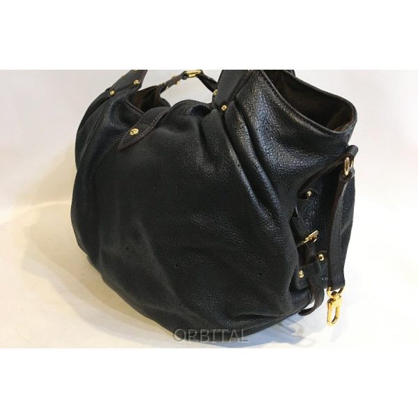 3 Louis Vuitton Mahina Solar PM Punching Monogram Noir Black