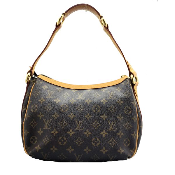 3 Louis Vuitton Turam PM Shoulder Bag Bag PVC Coated Canvas Monogram Brown