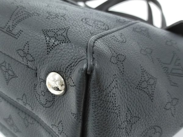 3 Louis Vuitton Tote Bag Hina PM Monogram Mahina Noir