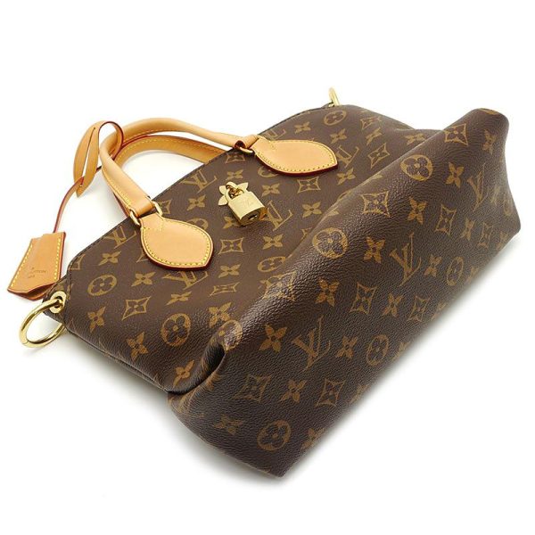 3 Louis Vuitton Flower Zip Tote 2 Way Handbag Monogram