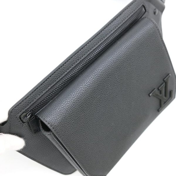 3 Louis Vuitton Waist Bag Bum Bag Aerogram Black