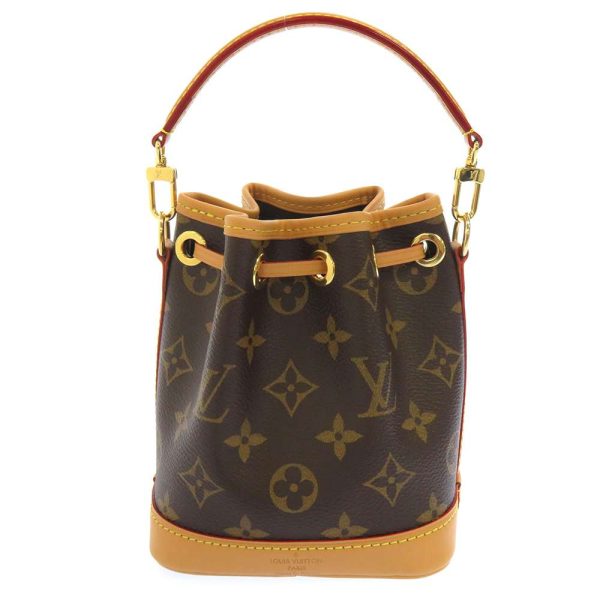 3 Louis Vuitton Nano Noe Monogram 2way Mini Shoulder Bag