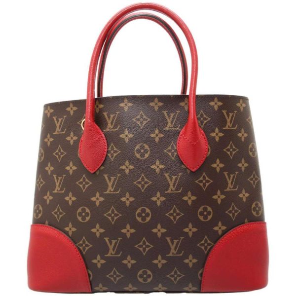 3 Louis Vuitton Fladrin 2 Way Shoulder Bag Monogram Cerise Red