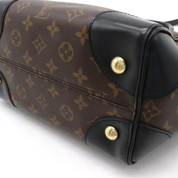 3 Louis Vuitton Monogram Phoenix PM Handbag 2WAY Shoulder Bag Noir