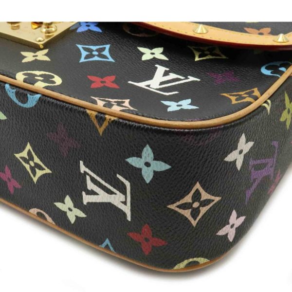 3 Louis Vuitton Monogram Multicolor Sologne Shoulder Bag Diagonal Noir