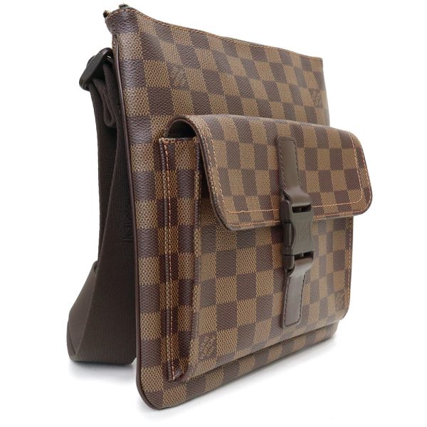 3 Louis Vuitton Melville Shoulder Bag Diagonal Hanging Damier Brown