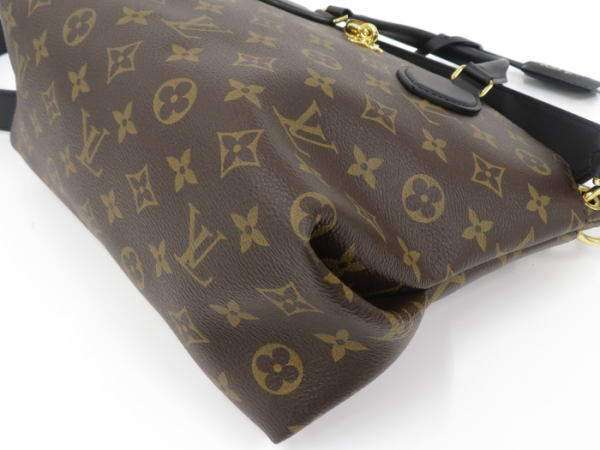 3 Louis Vuitton Flower Zip Tote PM 2way Handbag Monogram