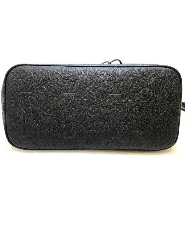 3 Louis Vuitton Tote Bag Neverfull MM Monogram Emplant Noir