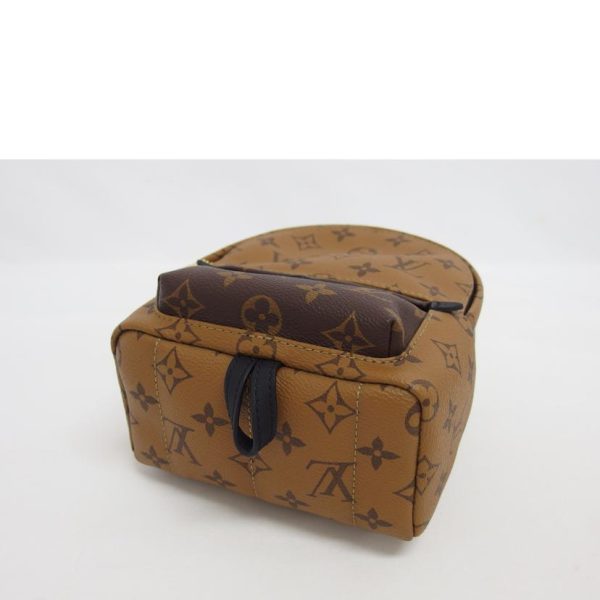 3 Lv Louis Vuitton Palm Springs Bag Pack Mini Monogram Reverse