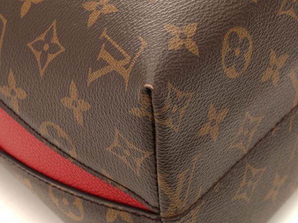 3 Louis Vuitton Alma Back Into Back Monogram Rouge Brown