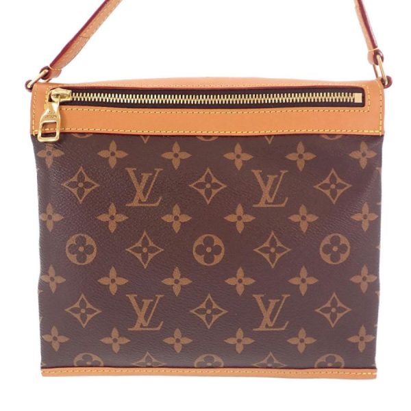 3 Louis Vuitton Monogram Saumur Messenger PM Brown Shoulder Bag