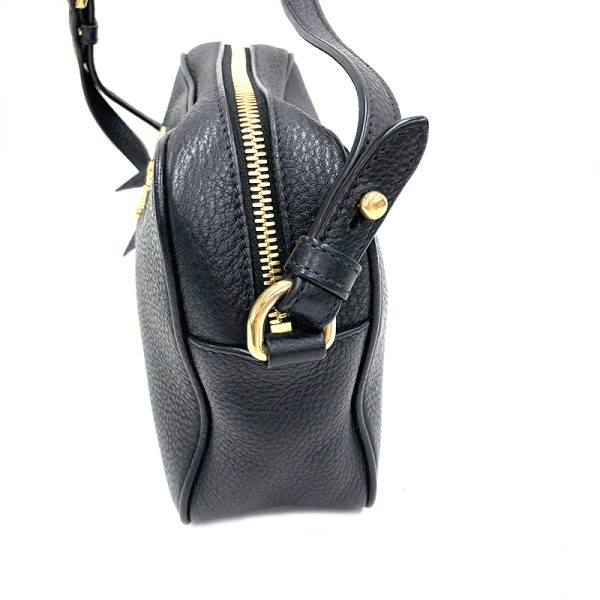 3 Prada Leather Shoulder Bag Black