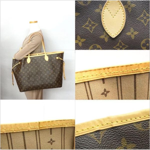 3 Louis Vuitton Monogram Tote Bag Neverfull GM