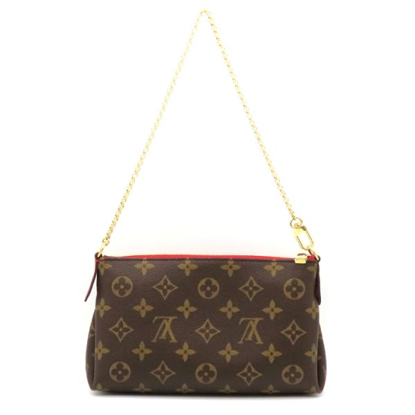 3 Louis Vuitton Pallas Clutch 2way Bag Monogram Serie Hand Bag