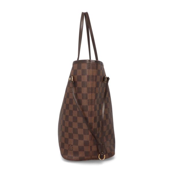 3 Louis Vuitton Neverfull MM Tote Bag Damier Canvas