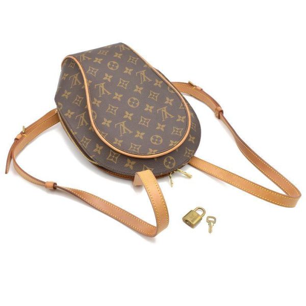 4 Louis Vuitton Ellipse Monogram Rucksack Day Bag Backpack Brown