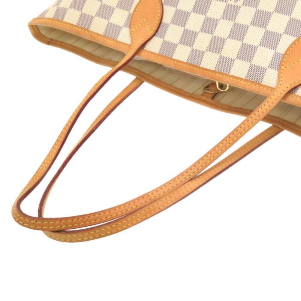 4 Louis Vuitton Damier Azur Neverfull MM Tote Bag