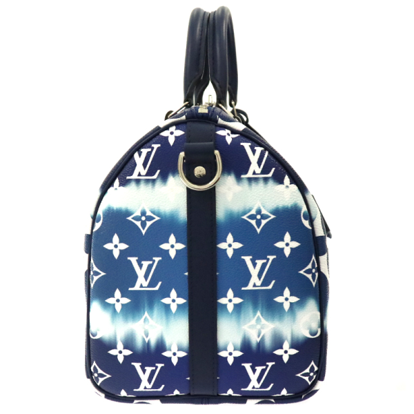 4 Louis Vuitton LV Escal Speedy Bandouliere 30 Monogram Blue