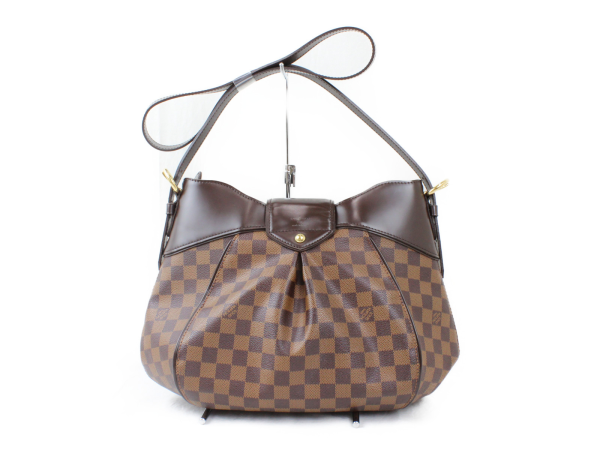 4 Louis Vuitton Sistina MM Damier Ebene 2 way Bag Shoulder Bag