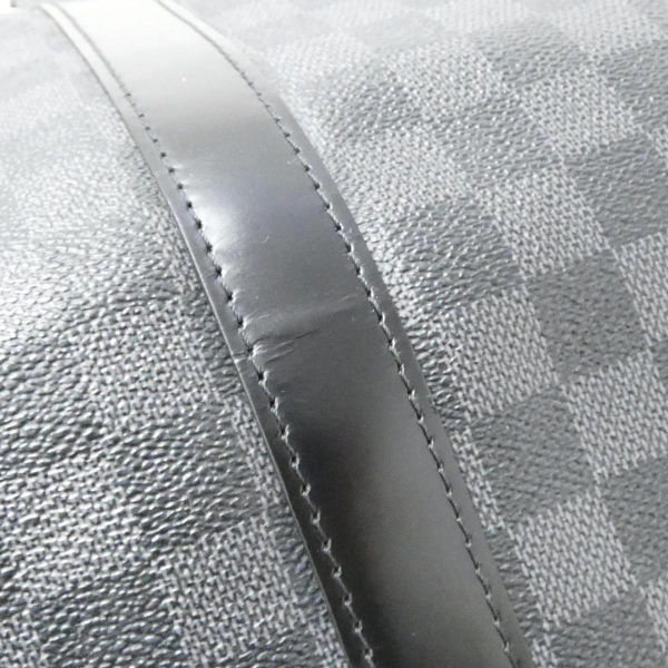 4 Louis Vuitton Damier Graphite Keepall Bandouliere Boston Bag