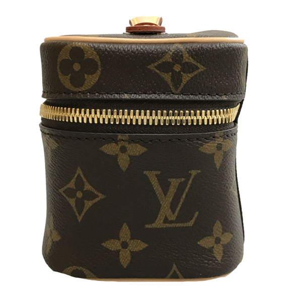 4 Louis Vuitton Vanity Mini Monogram Handbag Leather Brown