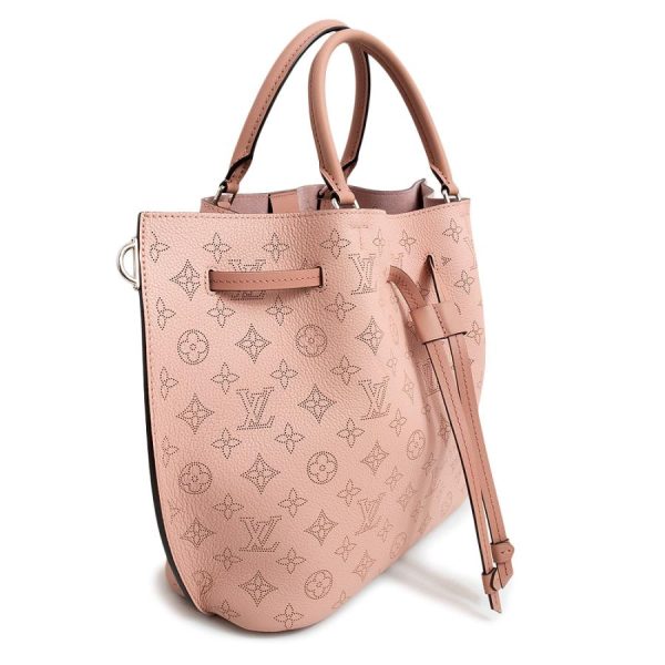 4 Louis Vuitton Girolatta Monogram Mahina Magnolia Pink Shoulder Bag