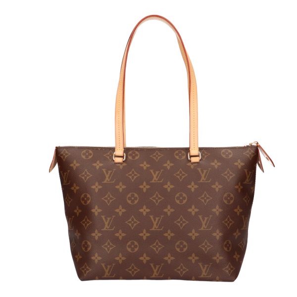 4 Louis Vuitton Jena MM Monogram Tote Bag Brown