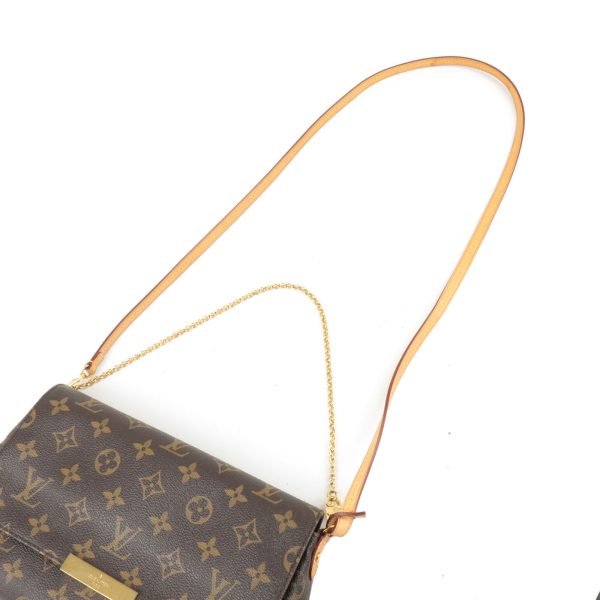 4 Louis Vuitton Favorite MM Shoulder Bag Monogram