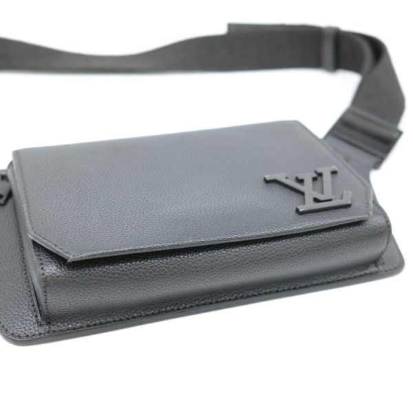 4 Louis Vuitton Waist Bag Bum Bag Aerogram Black
