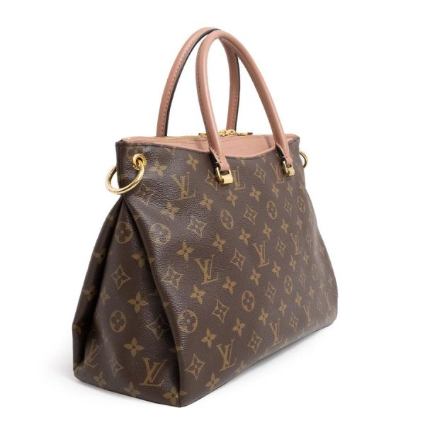 4 Louis Vuitton Monogram Bois de Rose Brown Pallas Shoulder Bag