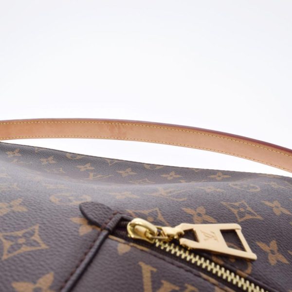 4 Louis Vuitton Melie Monogram Semi Shoulder Canvas Tote Bag