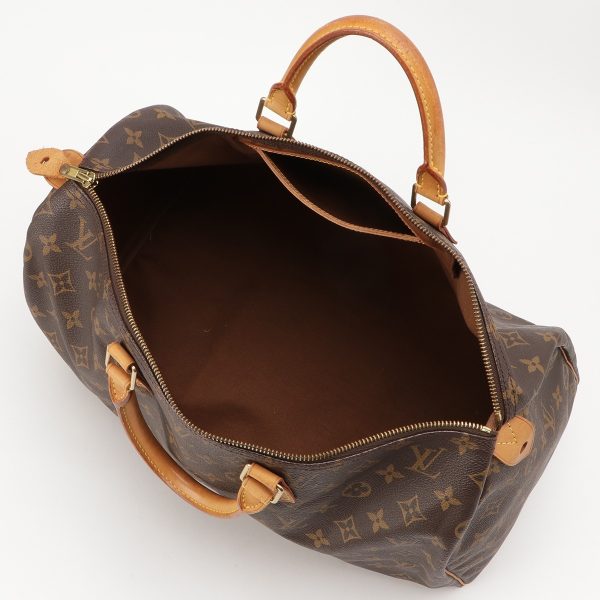 4 Louis Vuitton Speedy 40 Handbag Monogram Canvas