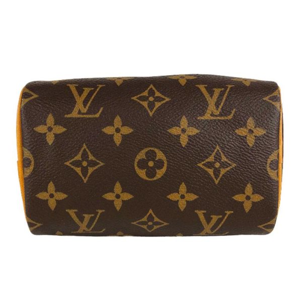 4 Louis Vuitton Nano Speedy Monogram Shoulder Bag