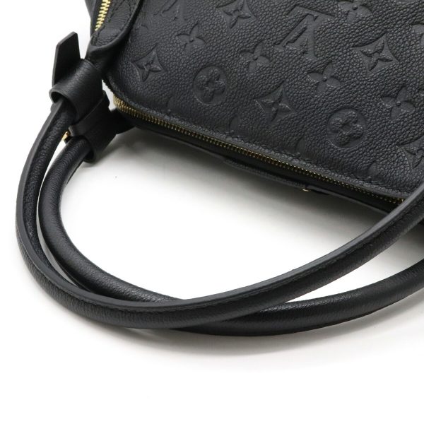 4 Louis Vuitton Monogram Implant Male MM Handbag Tote Bag Noir Black