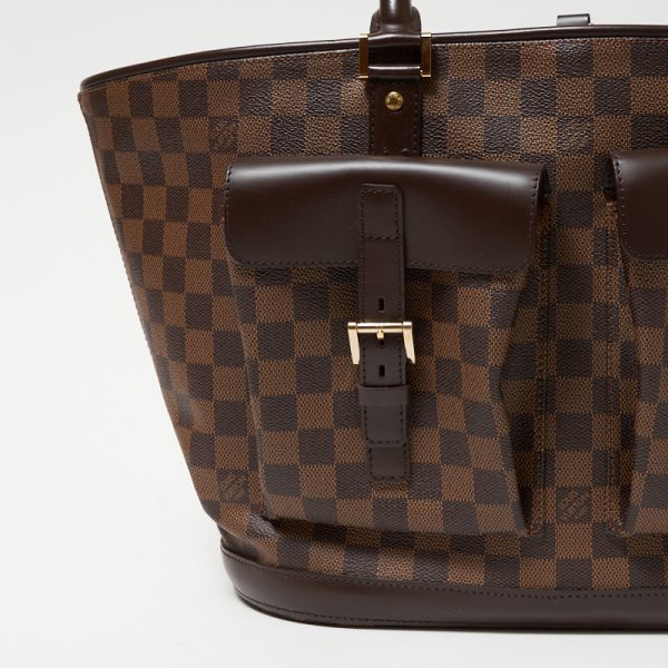 4 Louis Vuitton Manosque GM Damier Line Handbag