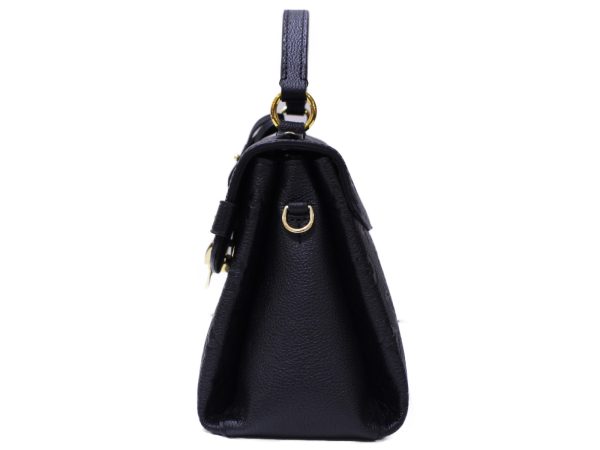 4 Louis Vuitton Georges BB Handbag Shoulder bag Monogram Implant Black