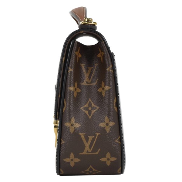 4 Louis Vuitton Cherry Wood BB 2WAY Enamel Monogram Brown Noir Black Shoulder Bag