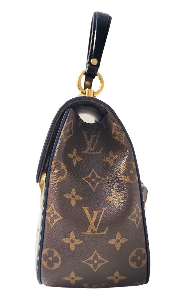 4 Louis Vuitton Monogram Vernis Cherry Wood PM Noir Black Handbag