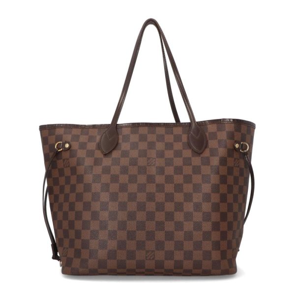 4 Louis Vuitton Neverfull MM Tote Bag Damier Canvas