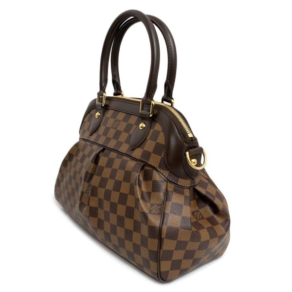 5 Louis Vuitton Trevi PM 2 Way Handbag Shoulder Bag Damier Brown