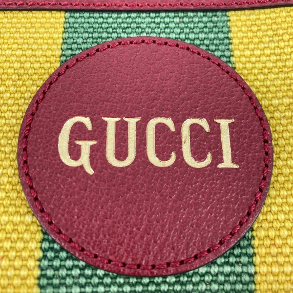 5 Gucci Waist Bag Body Bag Pouch Canvas Red System