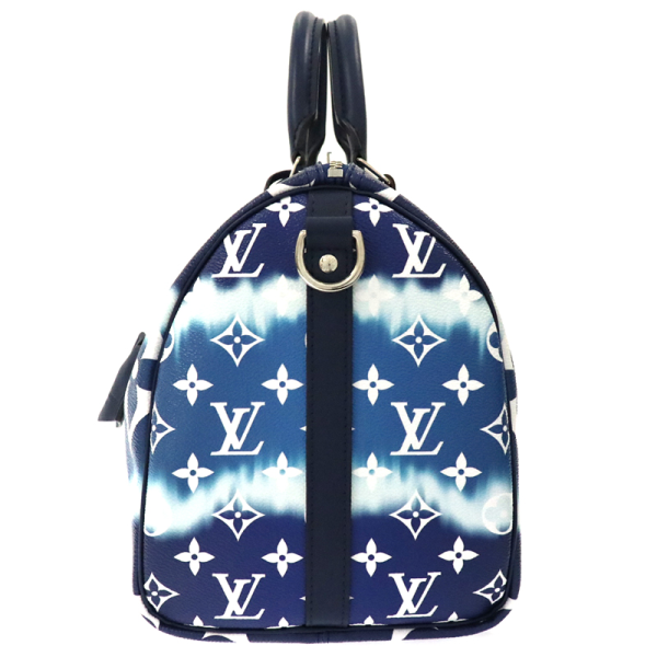 5 Louis Vuitton LV Escal Speedy Bandouliere 30 Monogram Blue