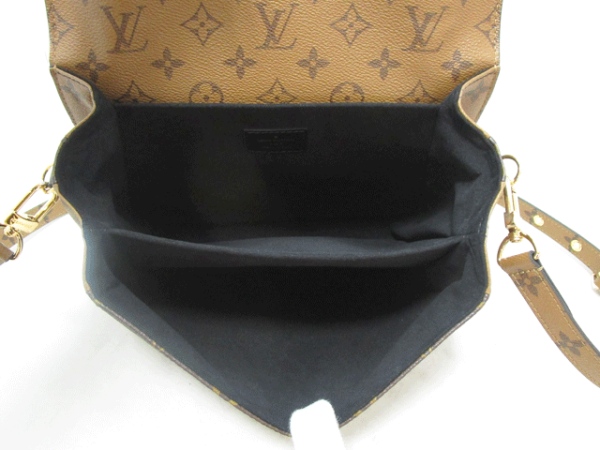 5 Louis Vuitton Monogram Reverse Canvas Pochette Metis MM Shoulder Bag