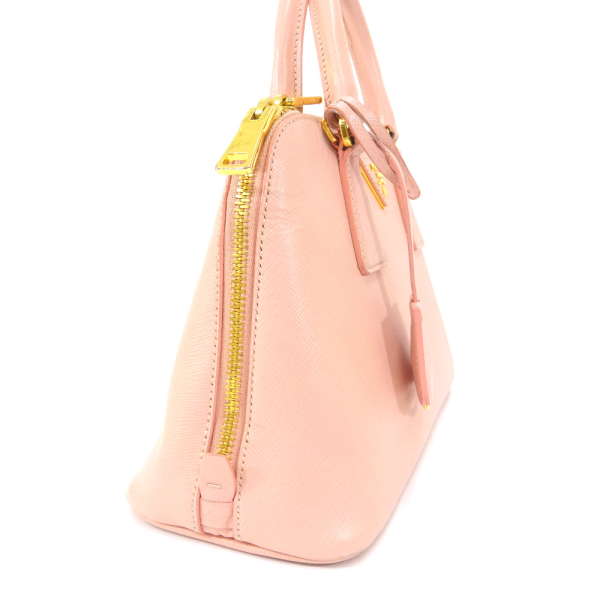 5 Prada Saffiano Leather Handbag Pink