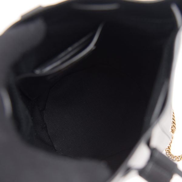 5 Saint Laurent Shoulder Bag Black Calf