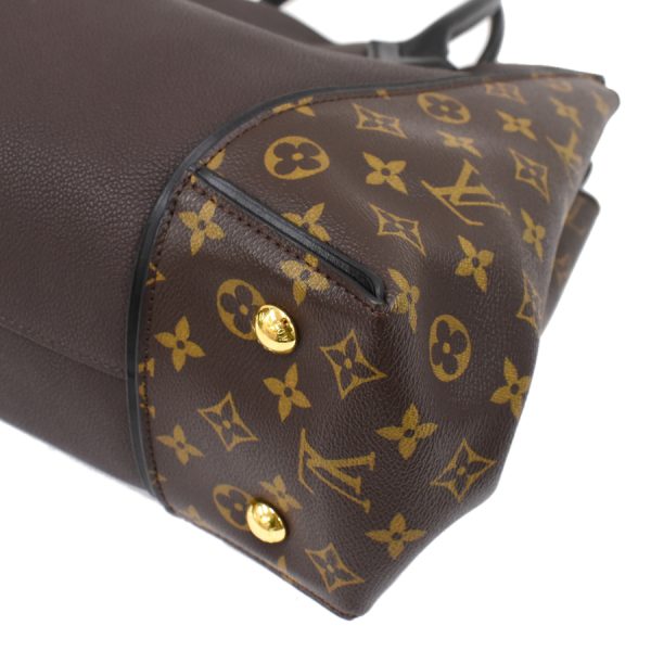 5 Louis Vuitton W Tote PM Monogram Canvas Leather