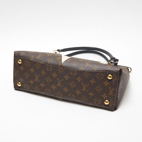 5 Louis Vuitton V Tote Bag Monogram Canvas Leather