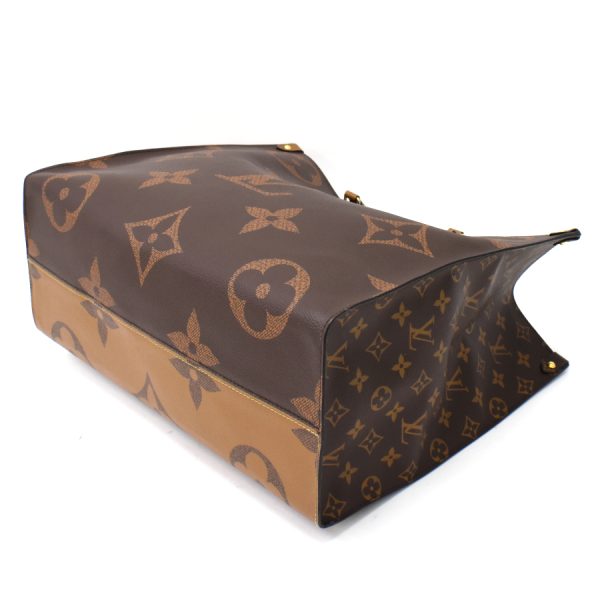 5 Louis Vuitton On the go GM Monogram Canvas Brown Tote Bag