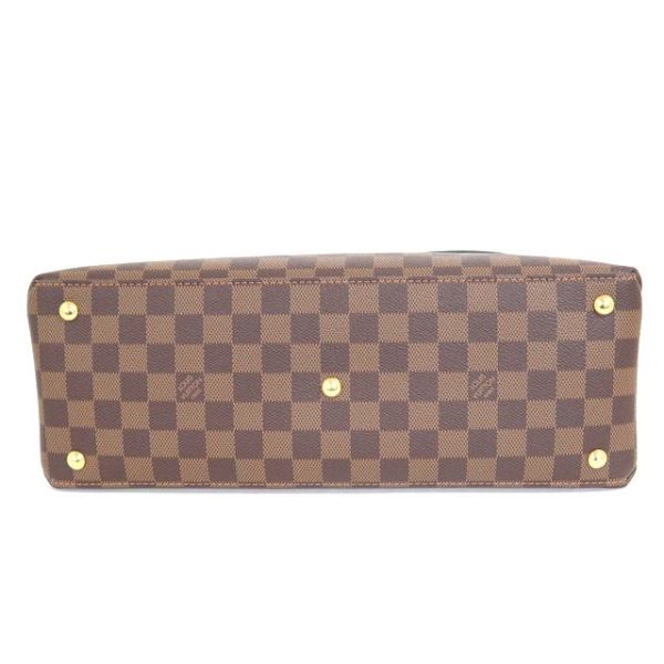 5 Louis Vuitton 2 Way Handbag Monogram Damier Brown